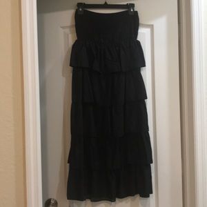 Mossimo black strapless dress. Size Medium